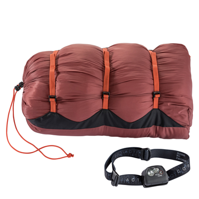 Спальник Deuter Astro Pro 800 EL Left Redwood-Paprika