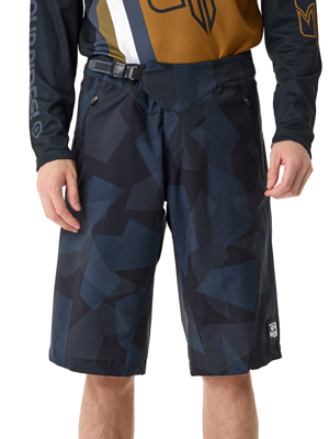 Велошорты 2 в 1 Rehall DRAGG-R Bike Short Camo Black