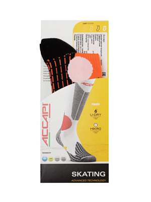 Носки Accapi Skating Junior Orange/Black
