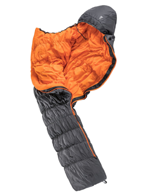 Спальник Deuter Exosphere 0° SL правый Graphite/Mango