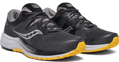 Saucony 2020 Omni Iso 2 Grey Black Yellow 8000