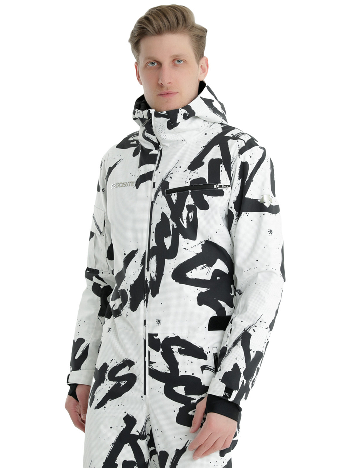 Комбинезон горнолыжный Descente Shogun Super White Mami Descente Print