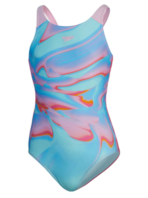 Купальник детский Speedo Printed Pulseback Blue/Pink