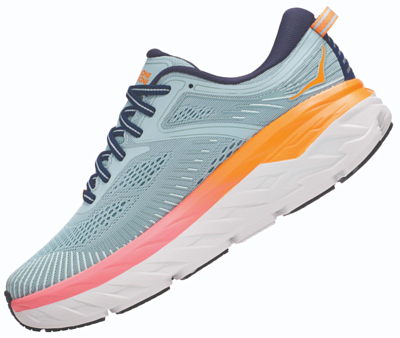 Кроссовки Hoka Bondi 7 Blue Haze/Black Iris