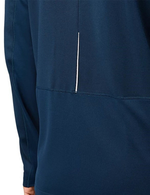 Куртка беговая Asics Lite-Show Winter 1/2 Zip Top French Blue