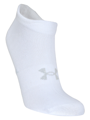 Набор носков Under Armour Essential No Show 3 Pk White