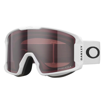 Маска горнолыжная OTG Oakley Line Miner Matte White/Prizm Garnet