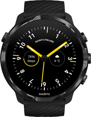 Часы Suunto 7 Black Lime