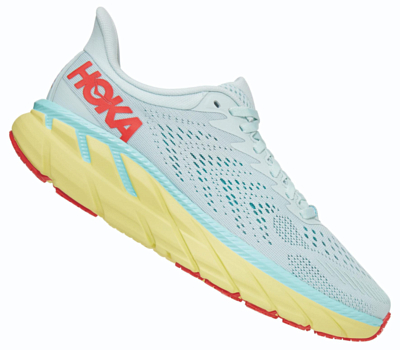 Кроссовки Hoka Clifton 7 Morning Mist/Hot Coral