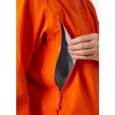 Куртка для активного отдыха HELLY HANSEN Verglas Infinity Shell Jacket Bright Orange