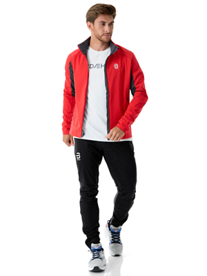 Куртка беговая Bjorn Daehlie Jacket Legacy Wool High Risk Red