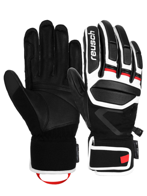 Перчатки REUSCH Pro RC Black/White/Fire Red