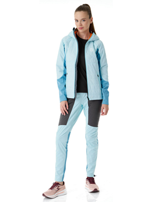 Куртка беговая Bjorn Daehlie Jacket Graphlite Wmn Iced Aqua