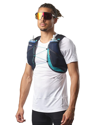 Жилет для бега SALOMON Active Skin 4 Set Tahitian Tide/Carbon