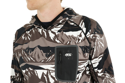 Толстовка Picture Organic Bake Grid Fleece Hoodie B Camountain