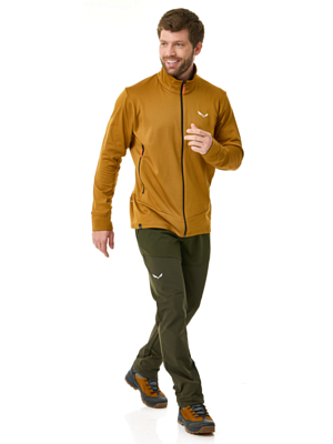 Толстовка Salewa Puez Pl M Hz Fleece Golden Brown/0910