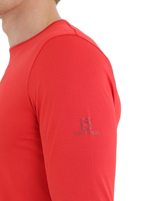 Футболка с длинным рукавом SALOMON Agile Long Sleeve Tee M Goji Berry