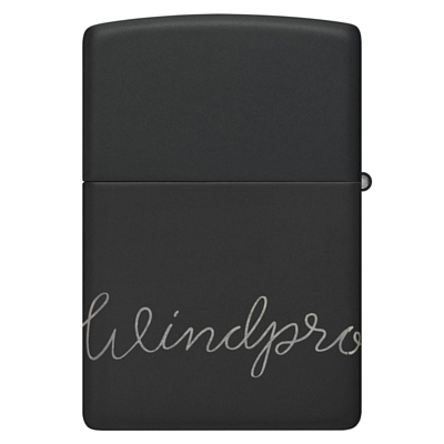 Зажигалка Zippo Classic Black Matte