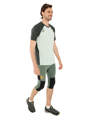 Тайтсы 3/4 беговые Ternua Impulse Capri M Deep Forest