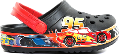 Сандалии детские Crocs Fun Lab Disney and Pixar Cars Black