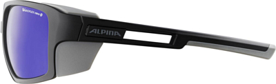 Очки солнцезащитные Alpina 2022 Skywalsh V Black-Grey Matt Varioflex blue mirror Cat. 1-4 fogstop hydrophobic