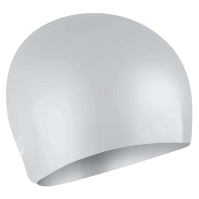 Шапочка для плавания Speedo Long Hair Cap Silver/White