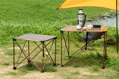 Naturehike NH outdoor aluminum folding table big Titanium 9290