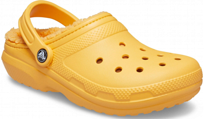 Сандалии Crocs Classic Lined Clog Orange Sorbet