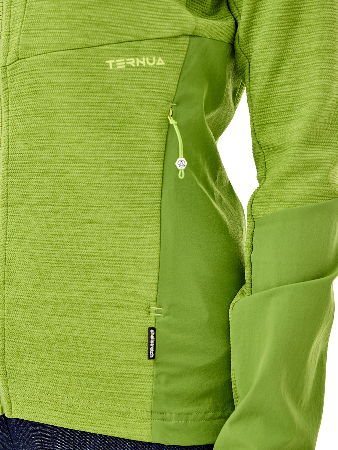 Флисовая куртка Ternua Tileka Hood Grass Lime