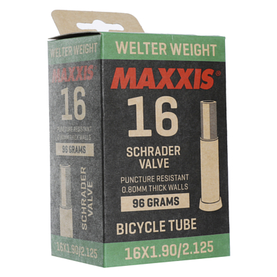 Велокамера Maxxis Welter Weight 16X1.90/2.125 0.8mm Автониппель