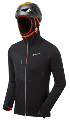 Толстовка для активного отдыха Montane Alpine Raid Hoodie Black