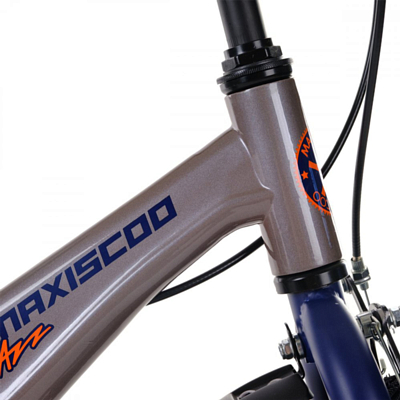 Велосипед MAXISCOO Jazz Стандарт Плюс 16 2024 Серый Жемчуг