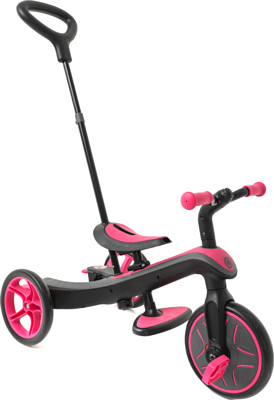 Беговел Globber Trike Explorer 4 In 1 2022 Розовый