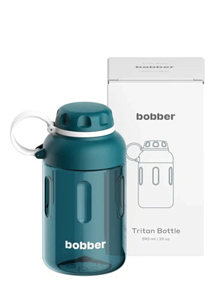 Бутылка Bobber Tritan Bottle 590 мл Deep Teal