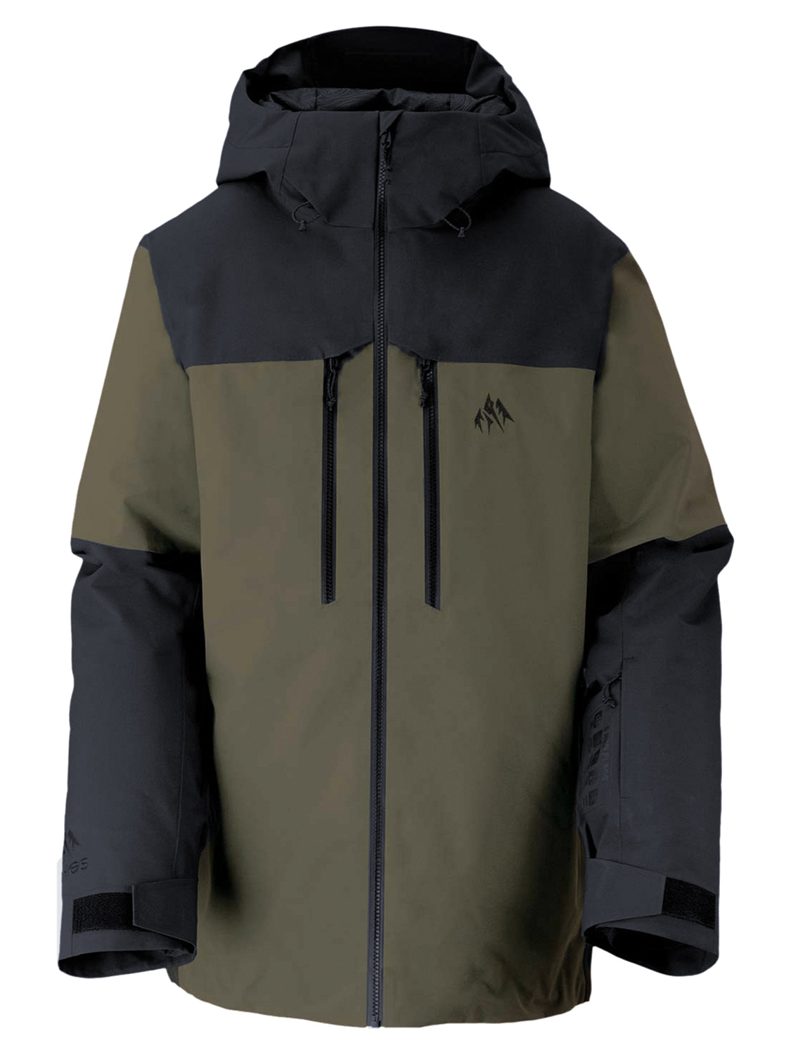 Куртка сноубордическая Jones Mountain Surf Parka Pine Green