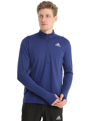 Футболка с длинным рукавом Adidas Otr 1/2 Zip M Victory Blue