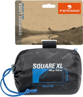 Вкладыш в спальник Ferrino Comfort Liner Sq XL Azzurro