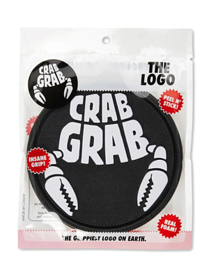 Наклейка на сноуборд CRABGRAB The Logo 6 Pack Black