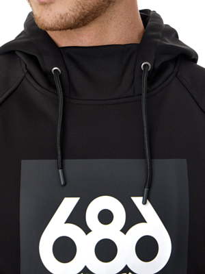 Толстовка 686 Bonded Fleece Pullover Hoody Black