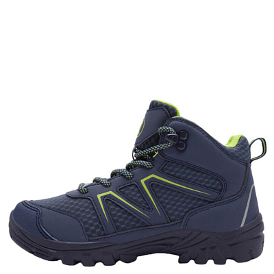 Ботинки детские Trollkids Kids Skarvan Hiker Mid Navy/Lime