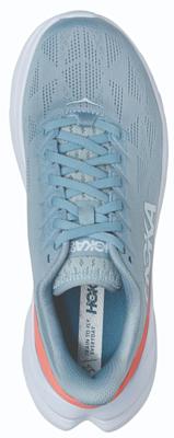 Кроссовки Hoka Mach 4 Blue Fog/Hot Coral