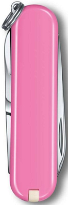 Нож Victorinox брелок Classic SD Colors Cherry Blossom, 58 мм, 7 функций Розовый