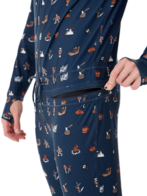 Комбинезон AIRBLASTER Classic Ninja Suit Navy Camp