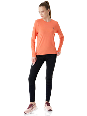 Футболка с длинным рукавом Bjorn Daehlie Long Sleeve Flash Wmn Persimmon