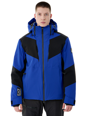 Куртка горнолыжная EA7 Emporio Armani Ski Kitzbuhel Protectum Colorblock New Royal Blue