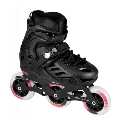 Роликовые коньки Powerslide Khaan Junior Pro Black