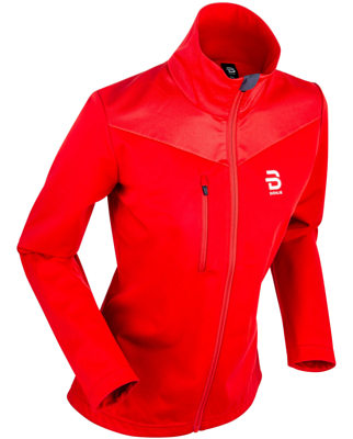 Куртка беговая Bjorn Daehlie Jacket Prime Wmn High Risk Red