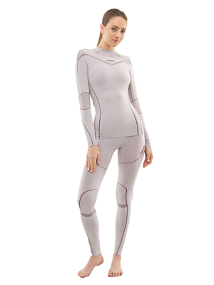 Комплект термобелья VIKING Gaja Turtle Neck Lady Set Grey