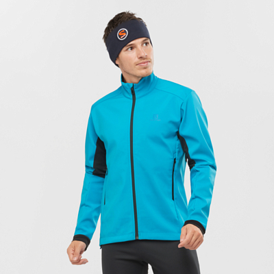 Куртка беговая SALOMON Agile Softshell Reef