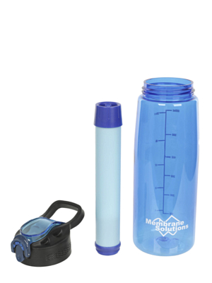 Фляга с фильтром Membrane Solutions Water Filter Bottle Blue